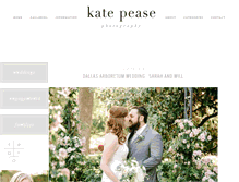 Tablet Screenshot of katepeaseblog.com